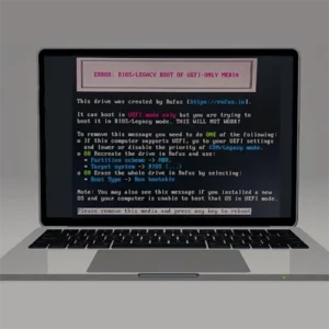 відключити зміну пароля Windows Виправити помилку BIOS/Legacy Boot of UEFI-Only Media