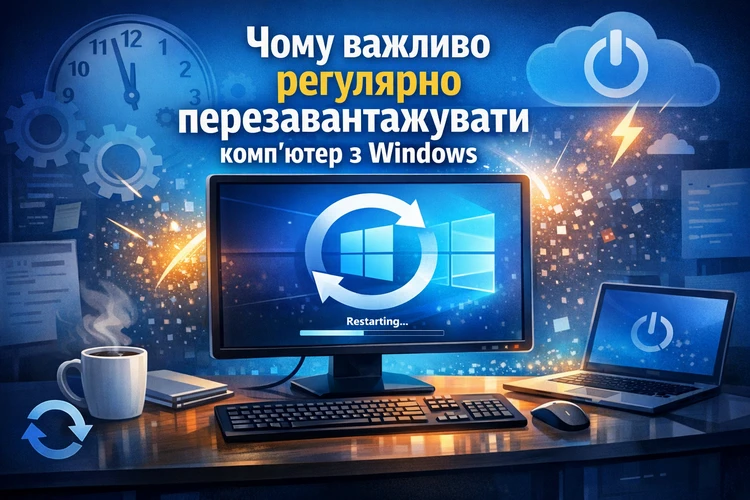Чому важливо регулярно перезавантажувати комп’ютер з Windows