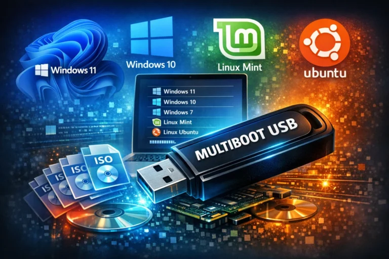 Мультизавантажувальна флешка | Як створити - детальна інструкція