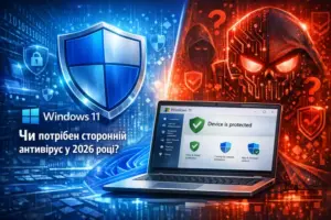 Microsoft Defender у Windows 11: чи потрібен сторонній антивірус у 2026 році