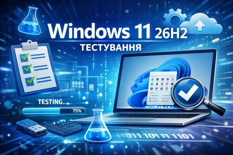Windows 11 26H2 уже тестується: Microsoft підтвердила осінній реліз та новий етап розвитку операційної системи 2 Windows 11 26H2 уже тестується - Microsoft підтвердила осінній реліз та новий етап розвитку операційної системи